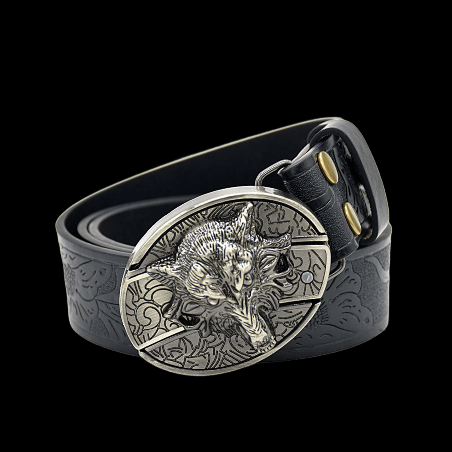Wolf belt black/Brown