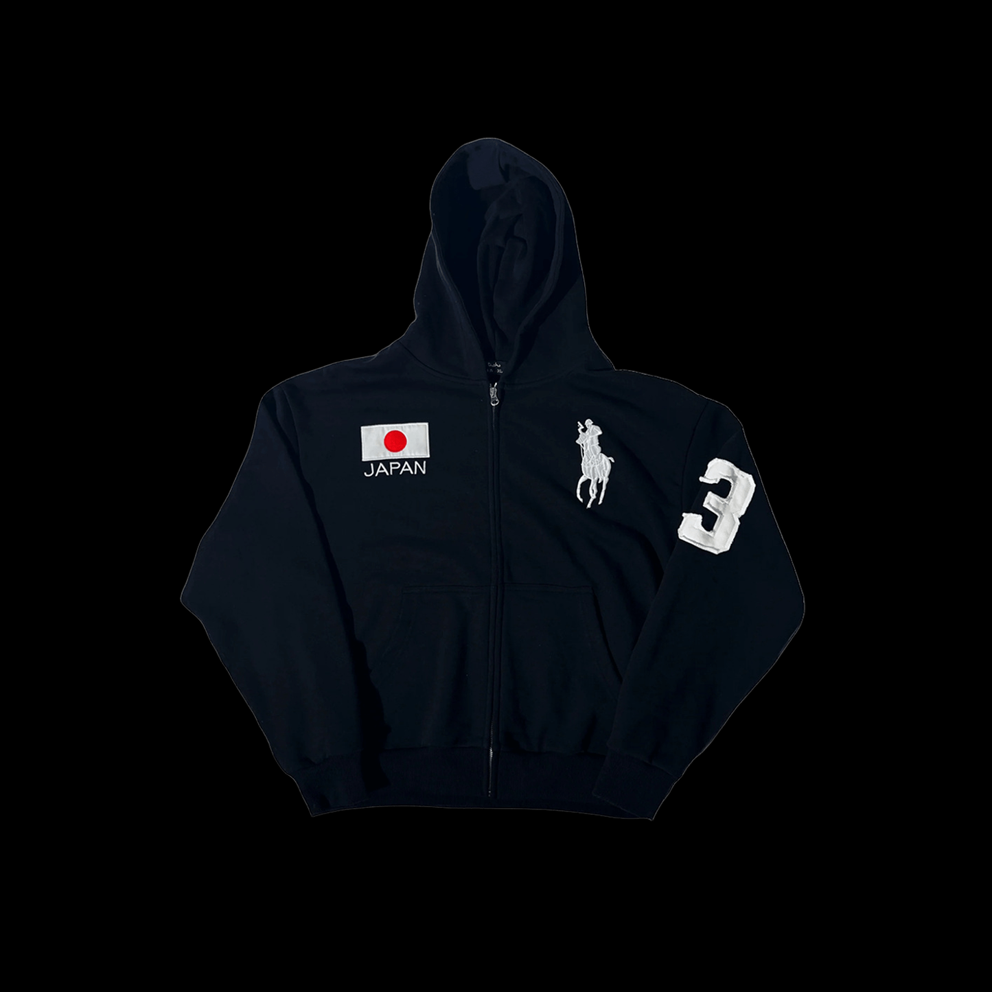Black zip up Japan