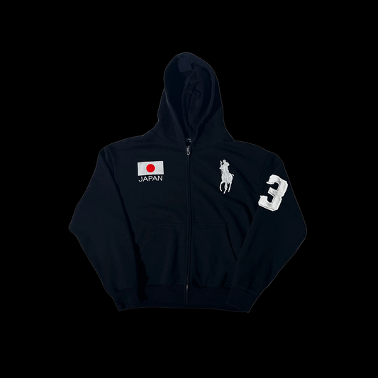 Black zip up Japan