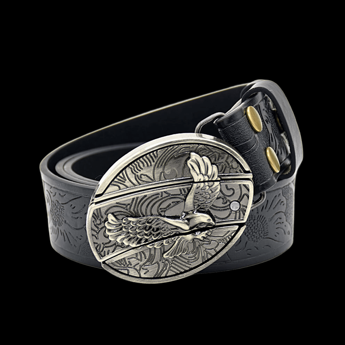 Eagle knife belt