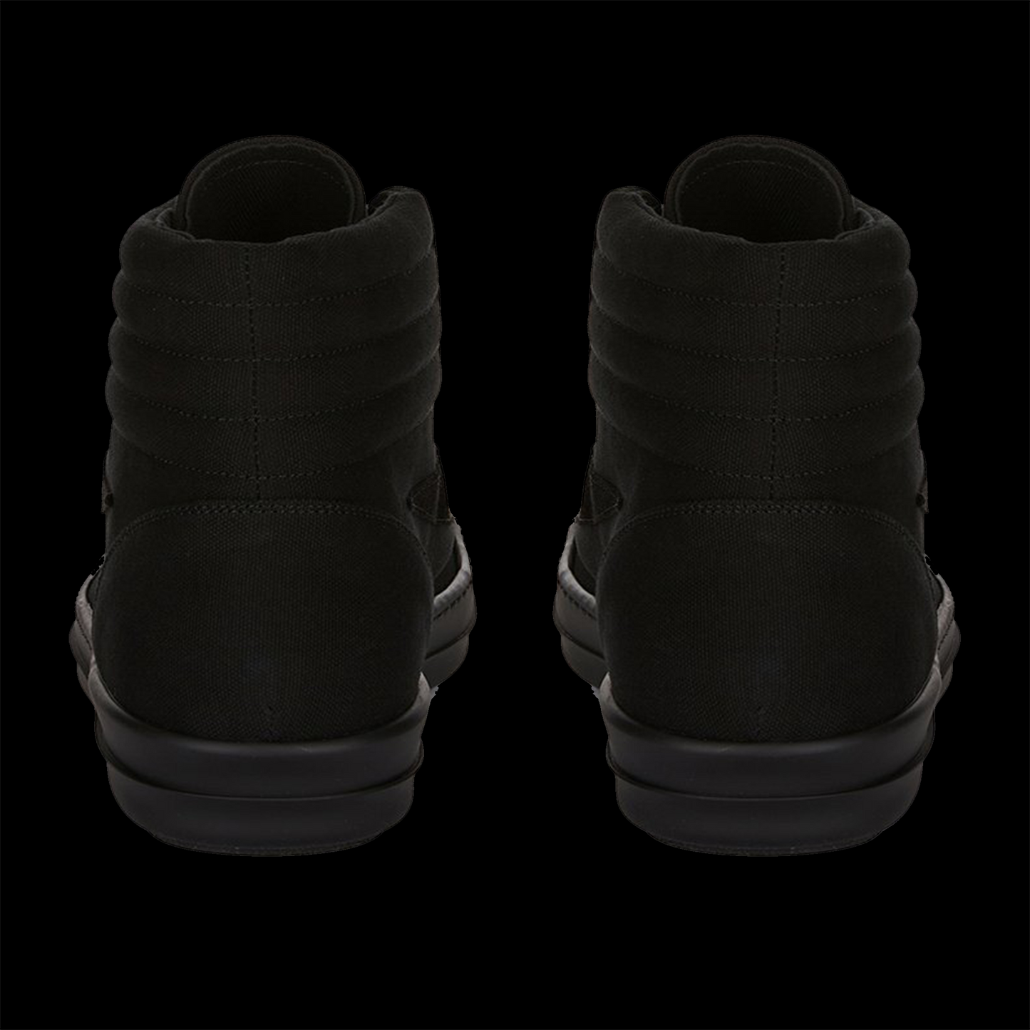 RICK OWENS DRKSHDW SS25 HOLLYWOOD VINTAGE HIGH SNEAKS IN ALL