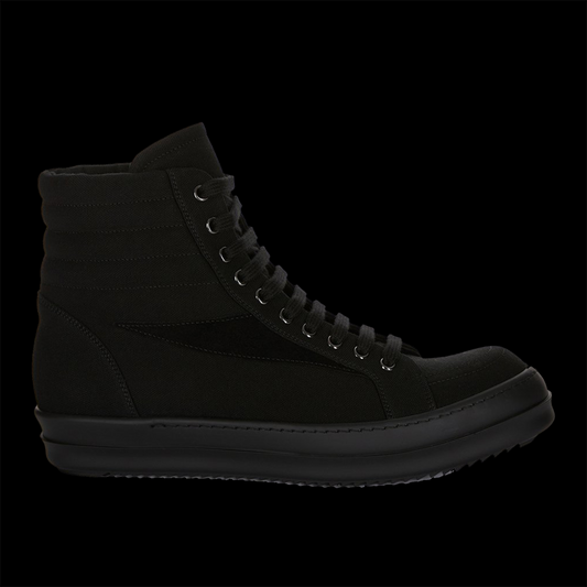 RICK OWENS DRKSHDW SS25 HOLLYWOOD VINTAGE HIGH SNEAKS IN ALL