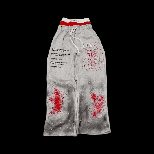 blood pants
