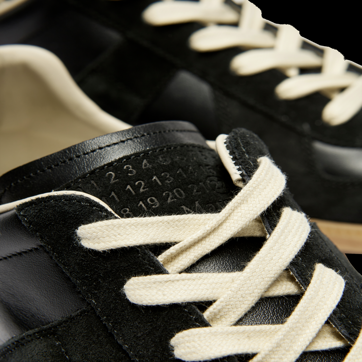 Maison Margiela Replica leather black