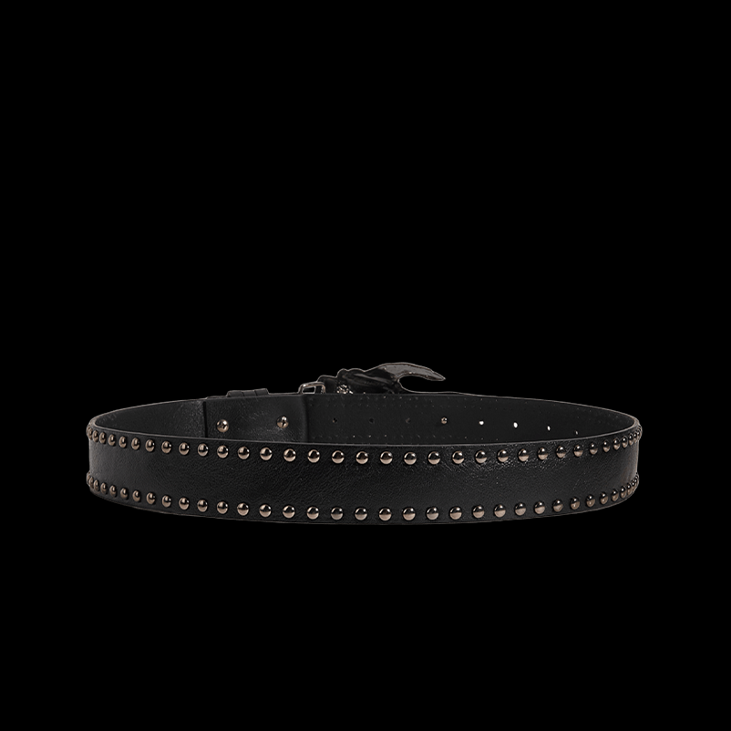 Heart belt / black