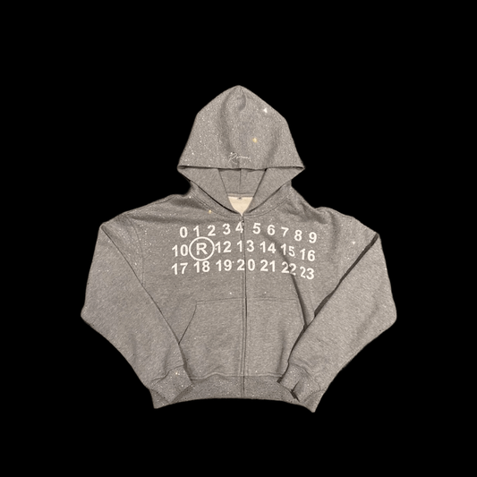 Grey Maison margeila zip up