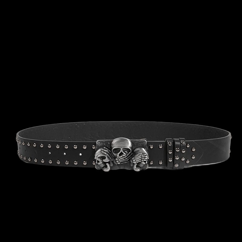 Triple Skull Belt