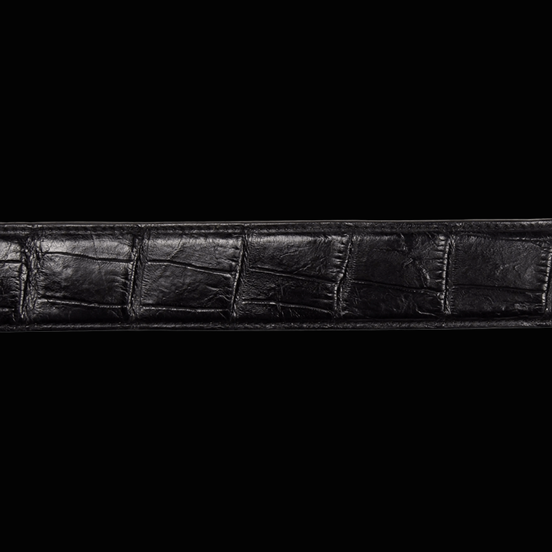 CHROME HEARTS BLACK CROCODILE