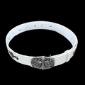 Chrome heart cross white/multi different colors