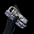 Original chrome heart 2 white cow/purple