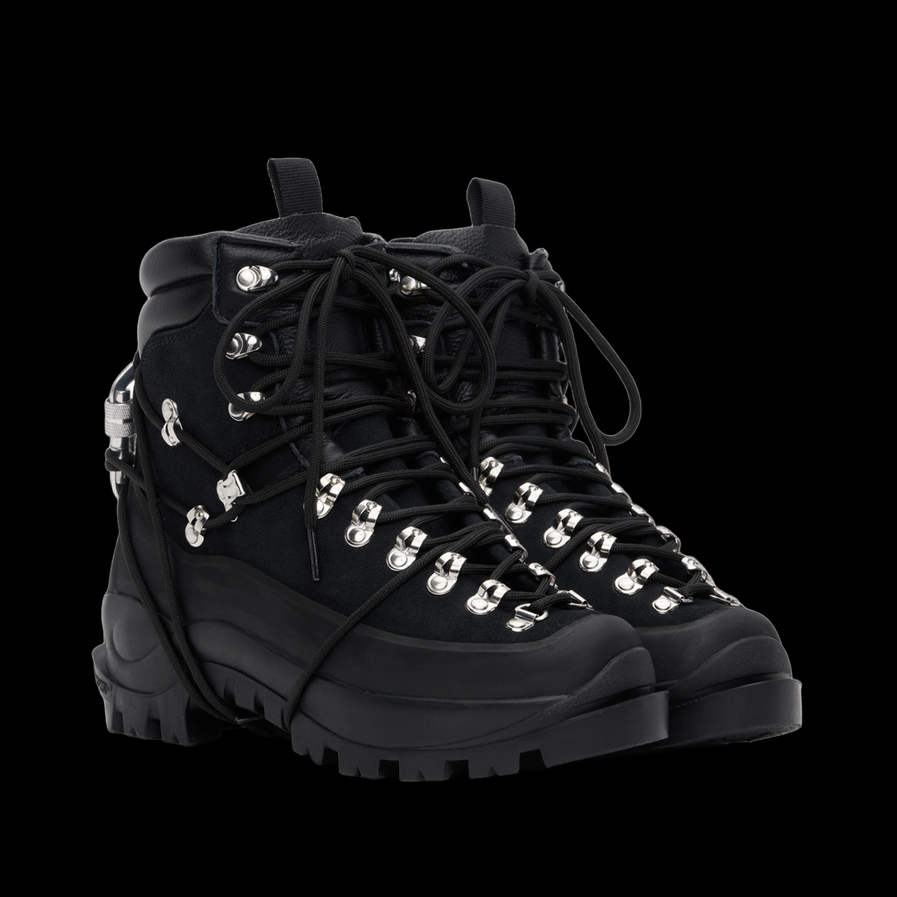 HELIOT EMIL Black Hiking Boots