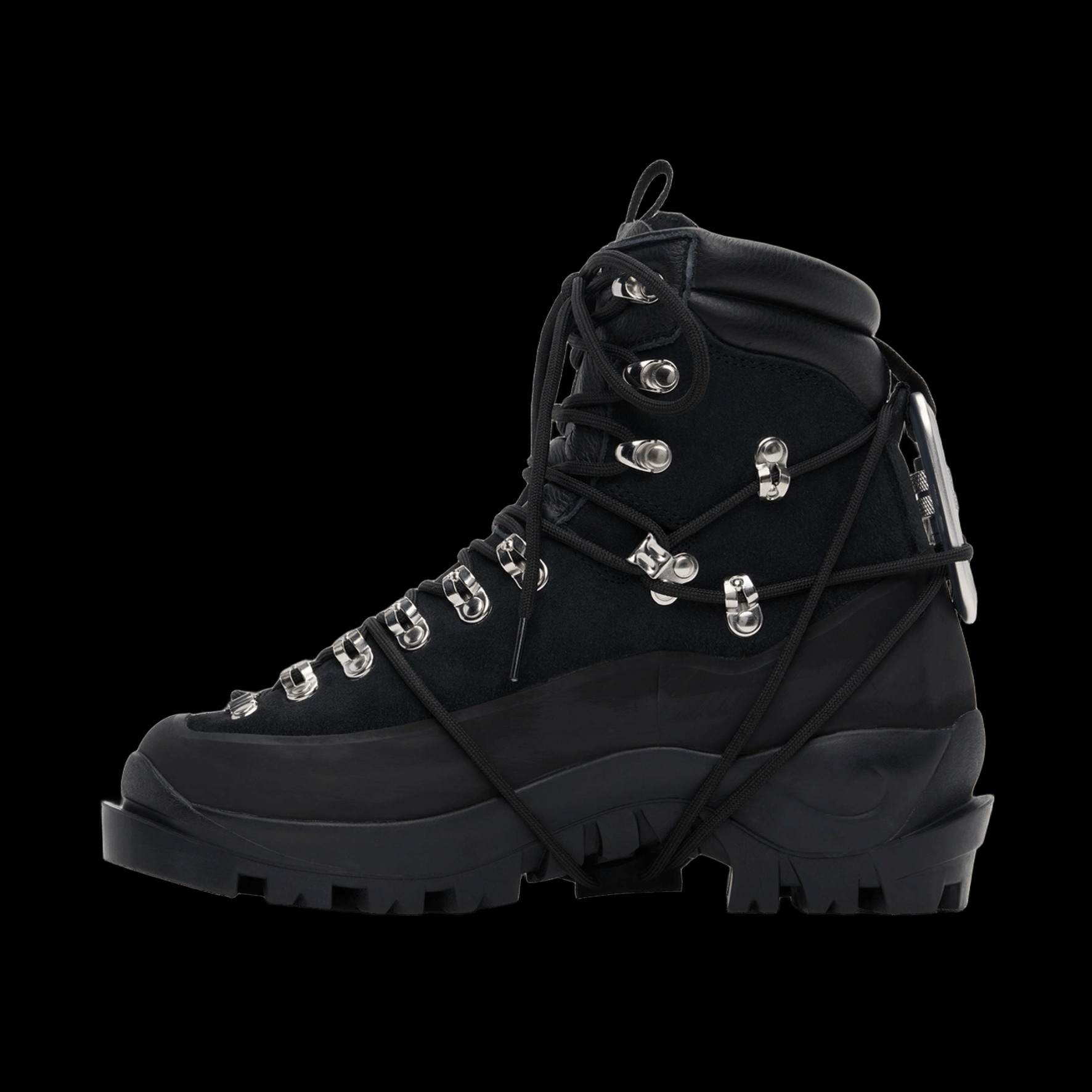 HELIOT EMIL Black Hiking Boots