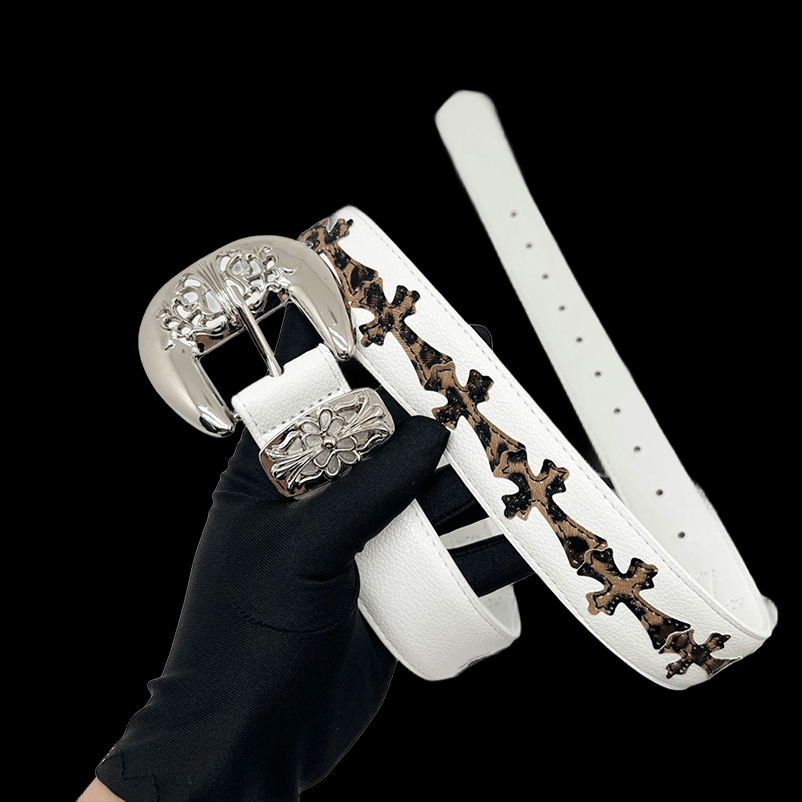 Original chrome heart white/brown 2