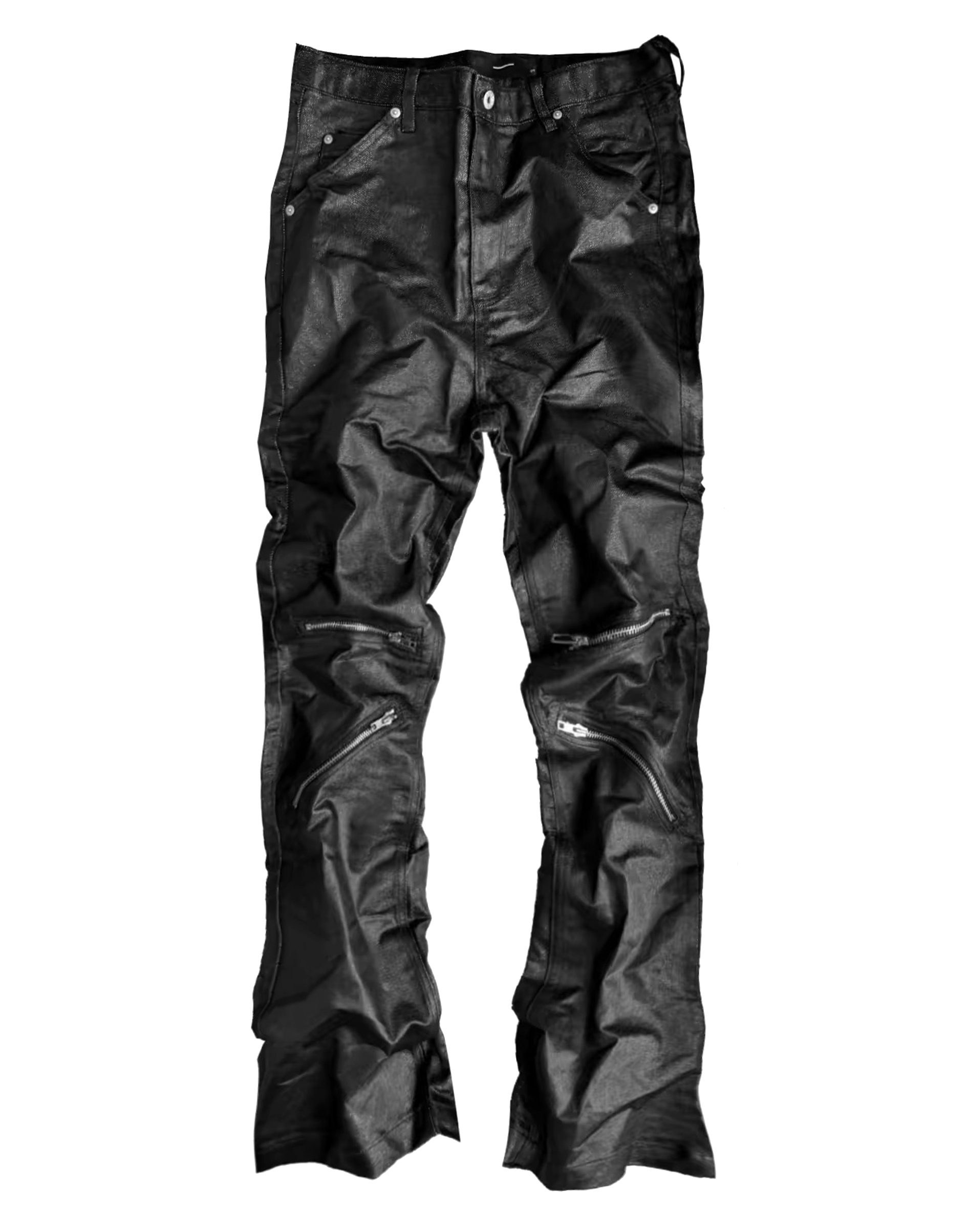 metal zippers jeans