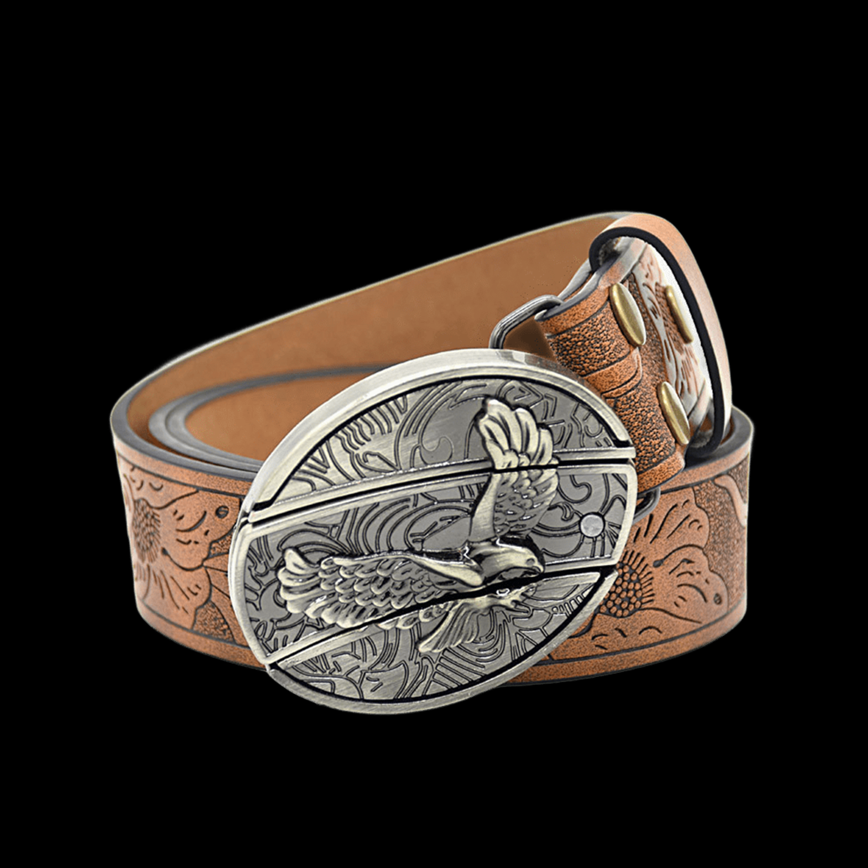Eagle knife belt