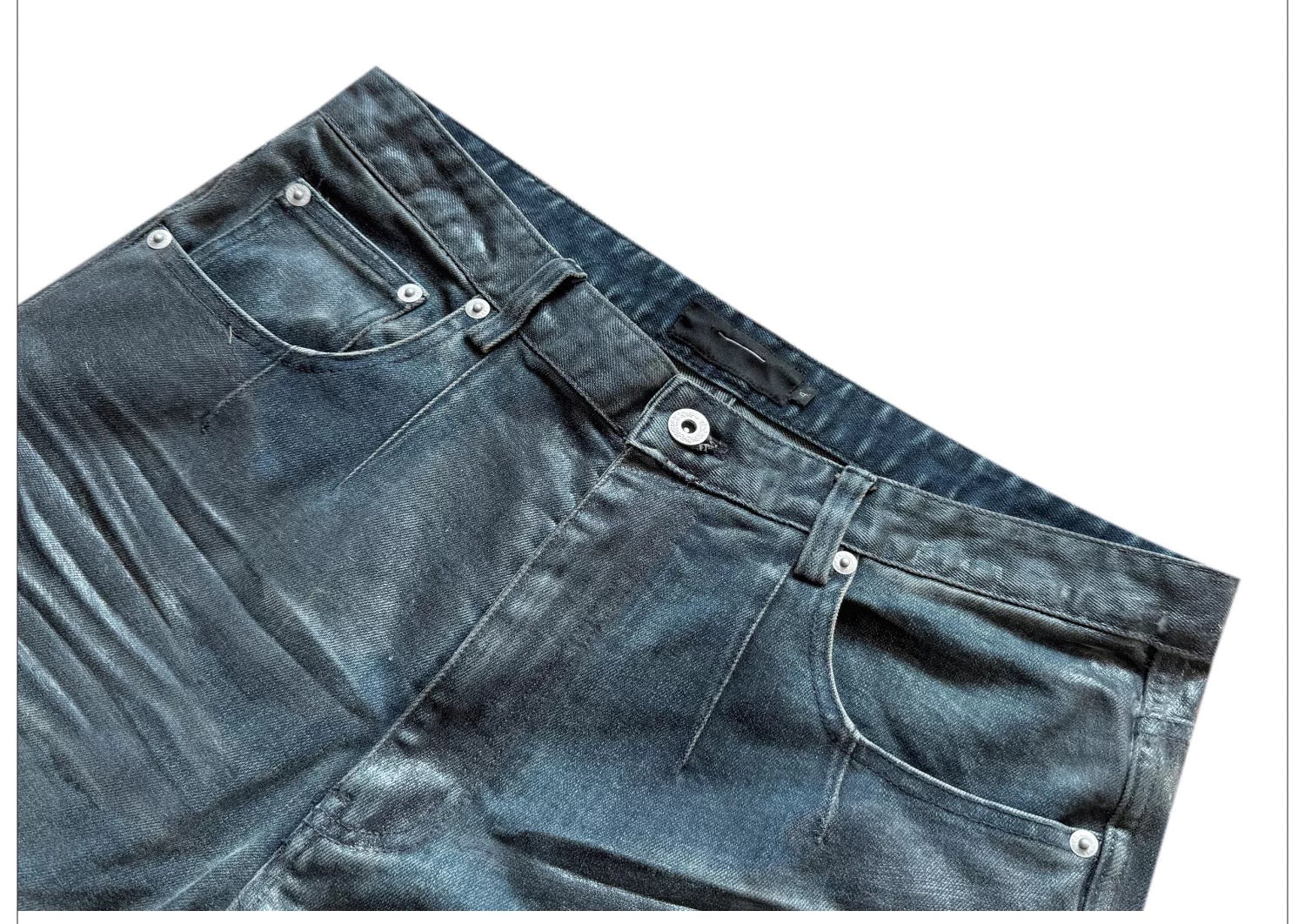 Glazed Spray Washed Jeans