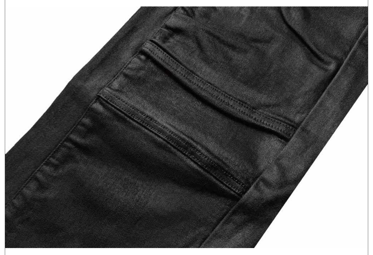 Deconstructed Patina Raw Waxed Denim