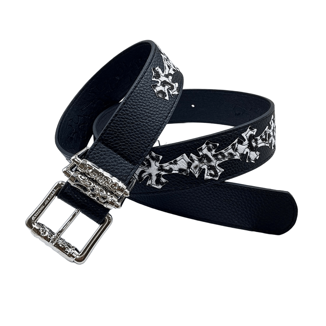 Original chrome heart black /white crosses